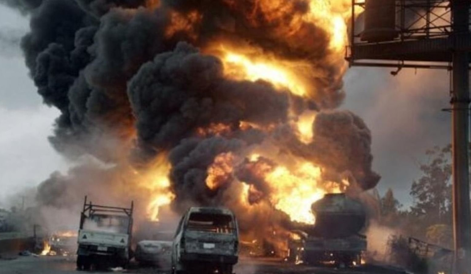 At least 48 people killed in Nigerian fuel truck explosion