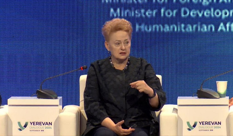 Economic and energy resilience can be the foundation of Armenia's security and independence: Dalia Grybauskaitė