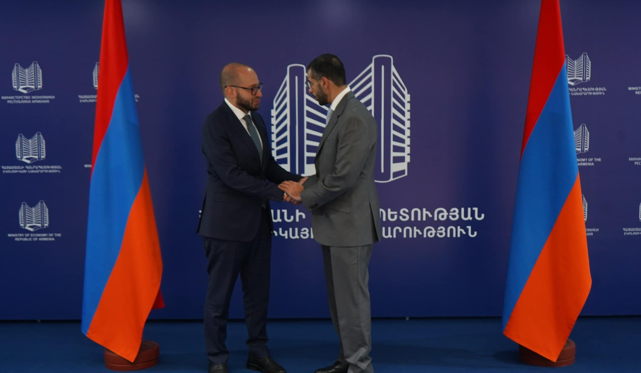 Քննարկվել են Հայաստանի և ԱՄԷ-ի միջև ապրանքաշրջանառության ծավալների ավելացման հեռանկարները