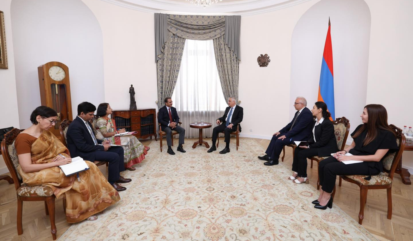 Deputy Prime Minister Grigoryan highly appreciated level of development of political relations between Armenia and India