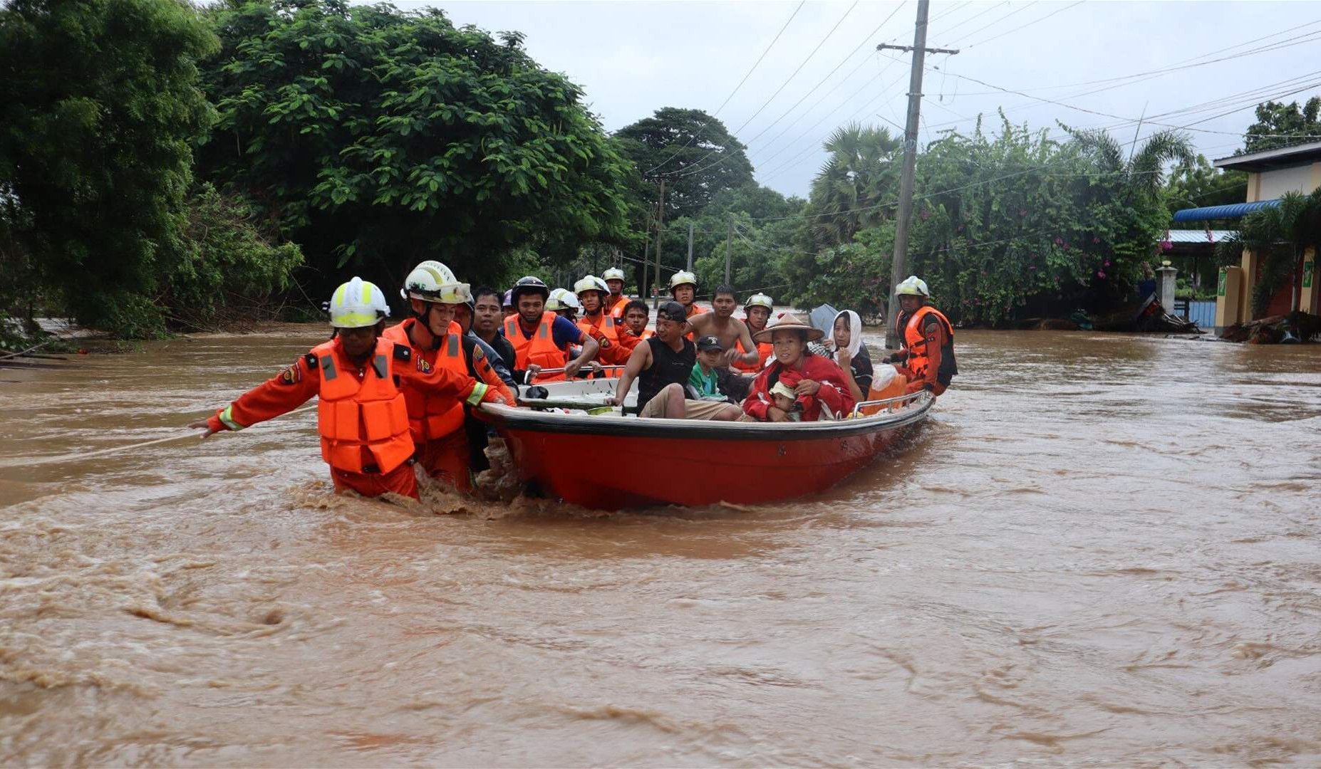 Floods in Myanmar leave 19 dead, thousands displaced