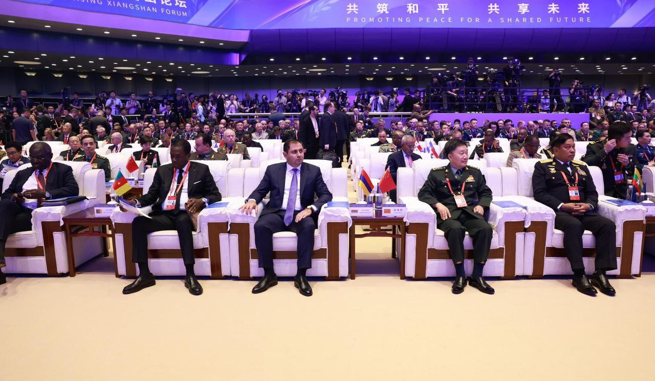 Papikyan participated in opening ceremony and plenary session of 11th Xiangshan Forum