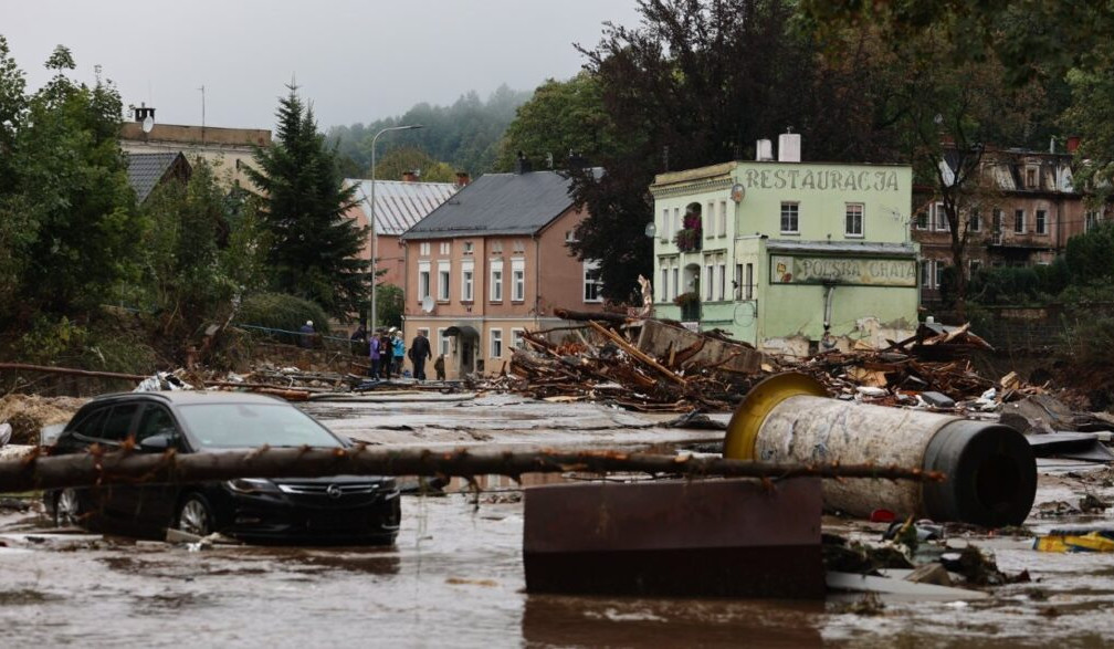 At least eight dead as eastern and central Europe struck by torrential rain and flooding