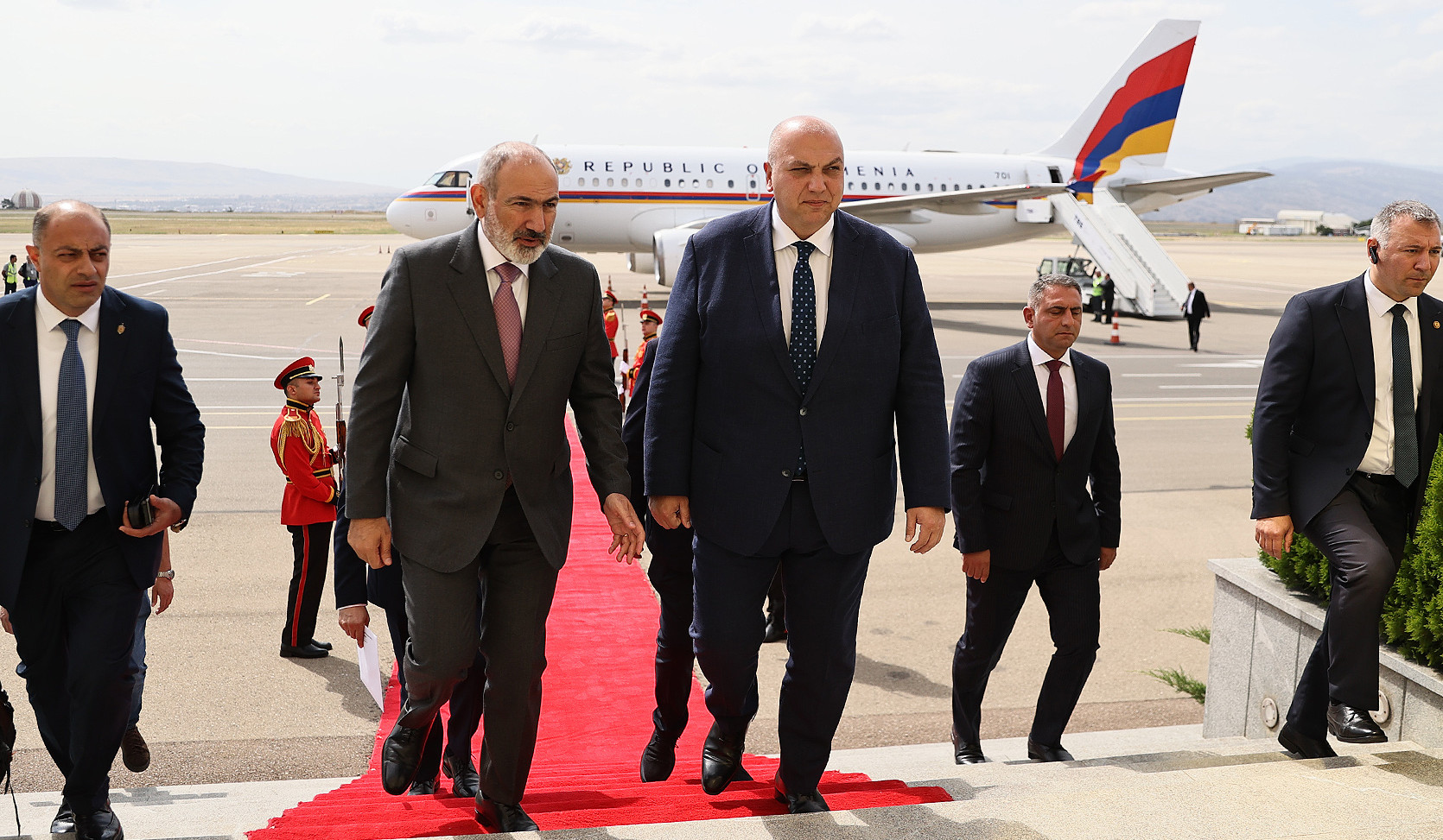 Prime Minister Pashinyan arrived in Georgia on an official visit