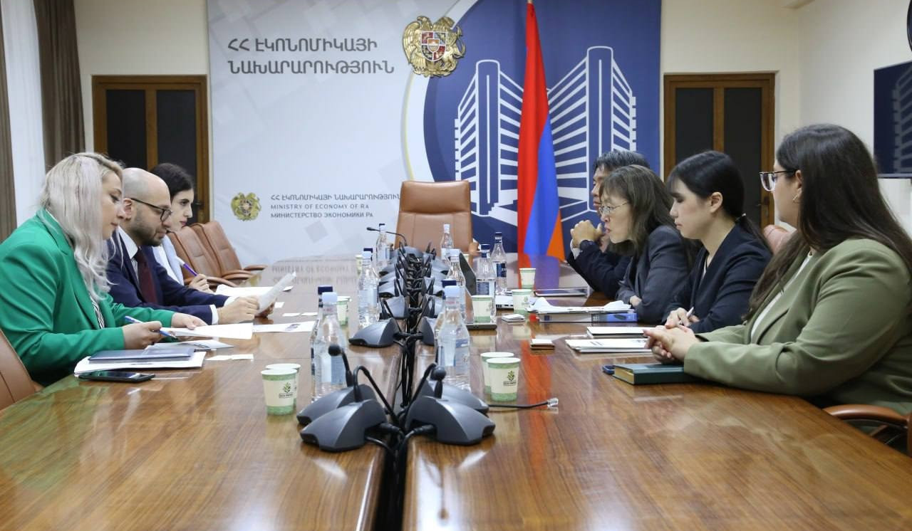 Էկոնոմիկայի նախարարությունում ներկայացվել են Հայաստան-Ճապոնիա ներդրումների միջավայրի բարելավման ցանց ստեղծելու նախապատրաստական աշխատանքները