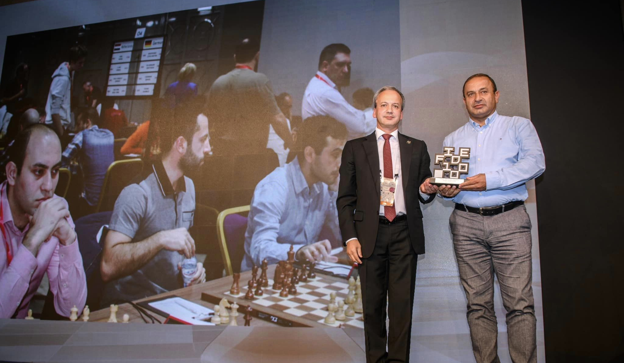 FIDE recognized Armenian men's chess team as best team of 100th anniversary