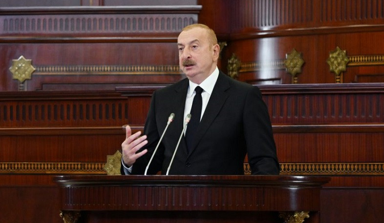 Our number one task is to increase country's military power: Ilham Aliyev