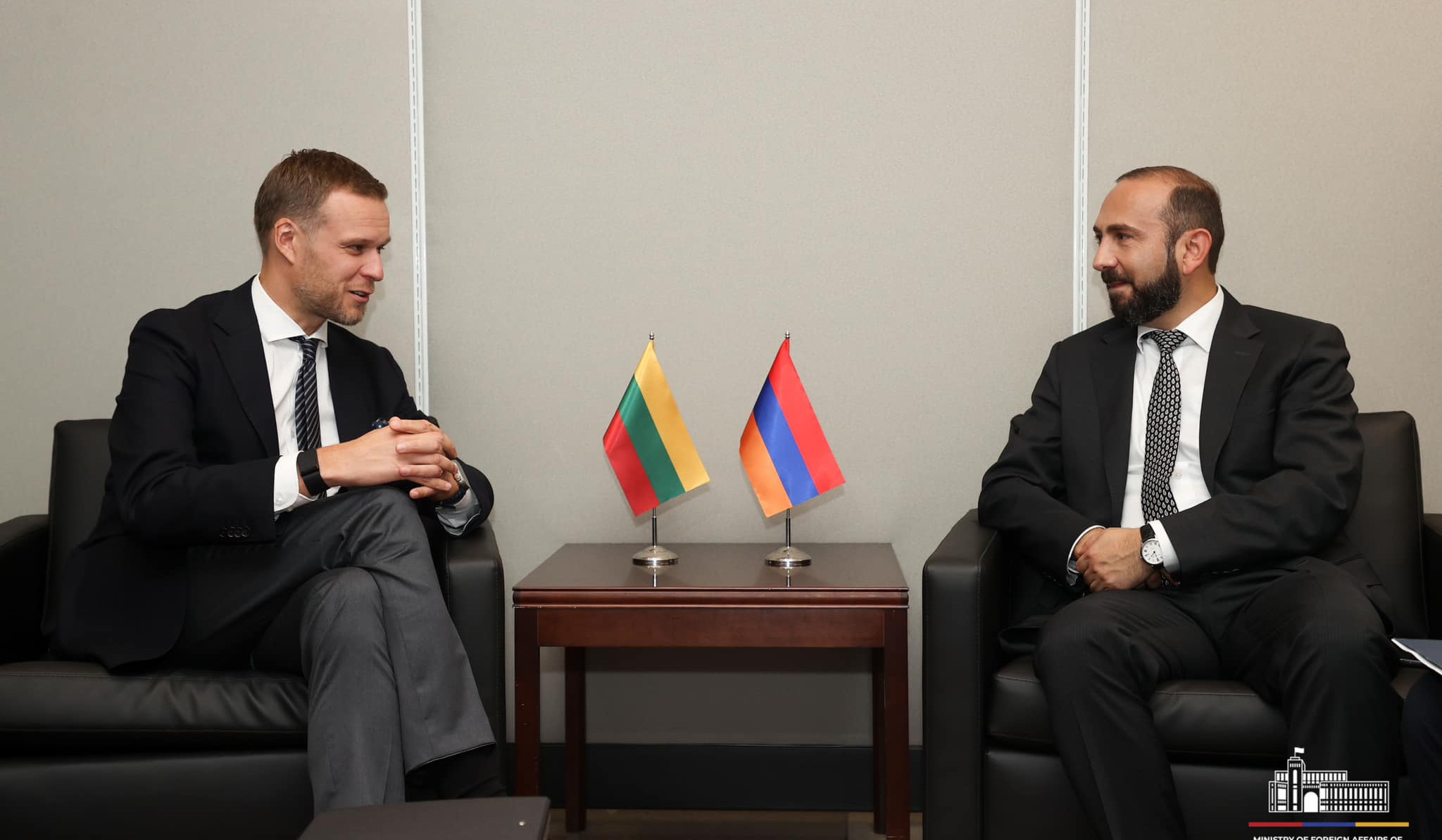 We are actively deepening cooperation with EU in all directions, and we greatly appreciate genuine support of Lithuania on this path, Armenia’s Mirzoyan tells Lithuania’s Landsbergis