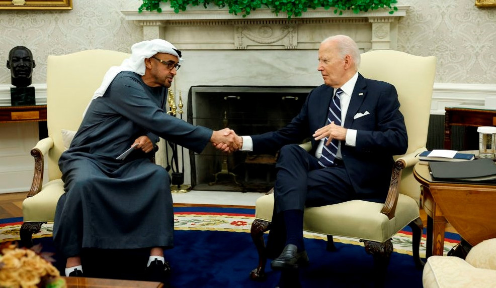 USA, UAE leaders hold meeting in Washington, D.C.