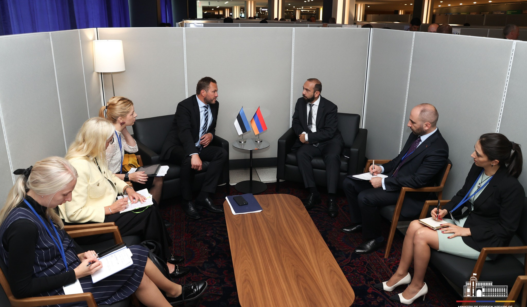 Mirzoyan presented to Minister of Foreign Affairs of Estonia efforts to conclude peace treaty with Azerbaijan