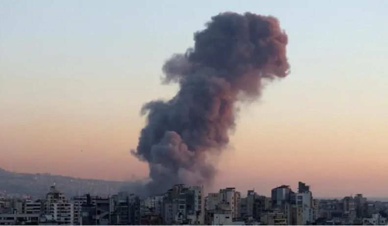 Israel launches massive airstrike on Beirut in apparent bid to kill Hezbollah leader