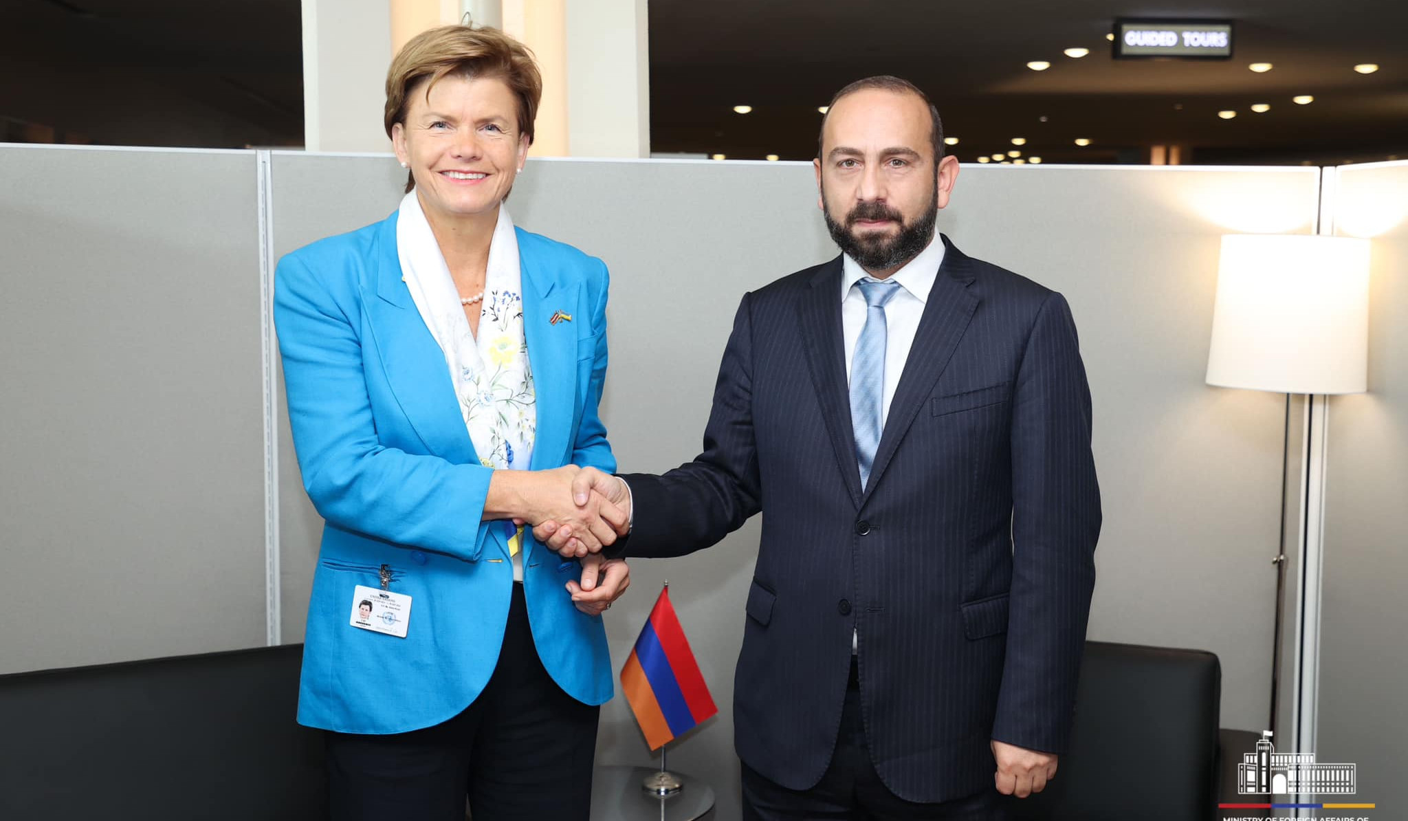 Foreign Ministers of Armenia and Latvia exchanged ideas on regional issues