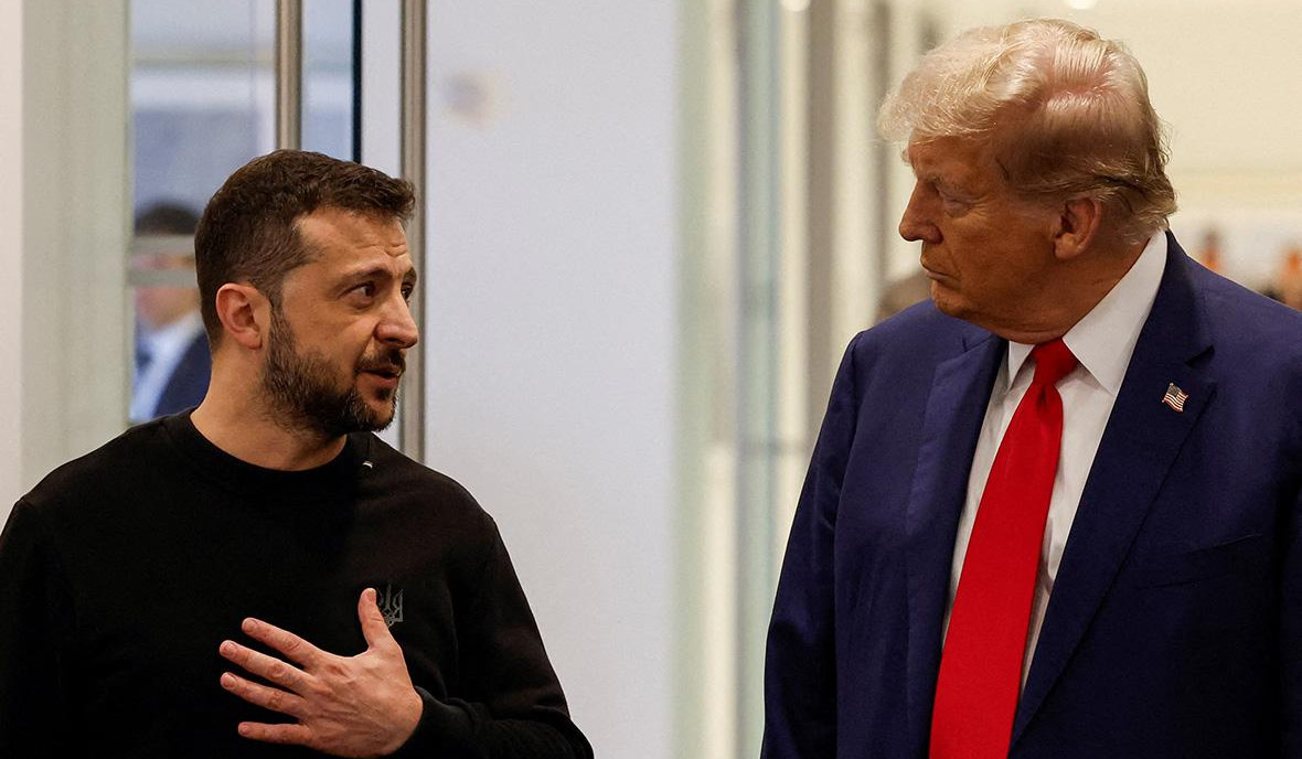 Zelensky meets with Trump in New York, shows him his 'victory plan'