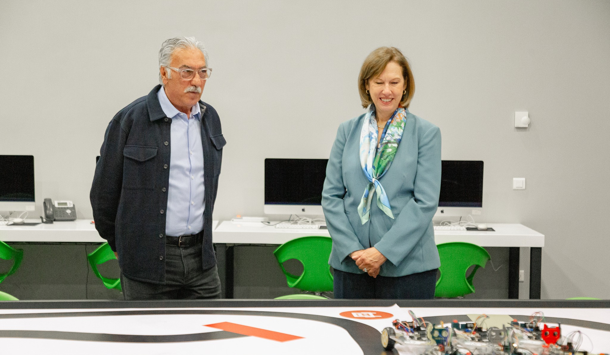 US Ambassador Kvien visited TUMO Center for Creative Technologies