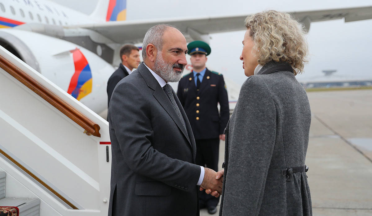 Prime Minister arrives in Russia on a working visit