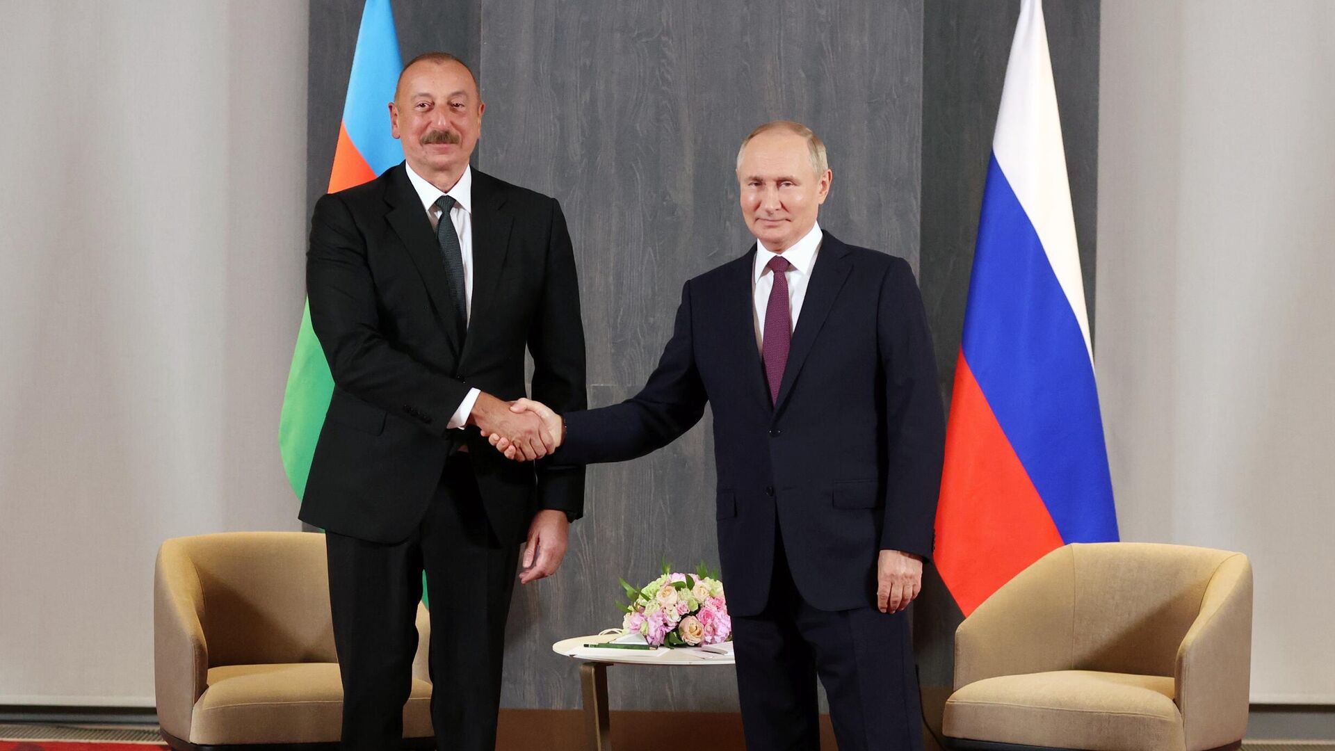 Putin-Aliyev meeting kicks-off at Kremlin