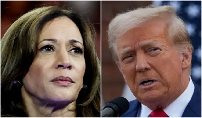 Harris led Trump by a marginal three percentage points: Reuters