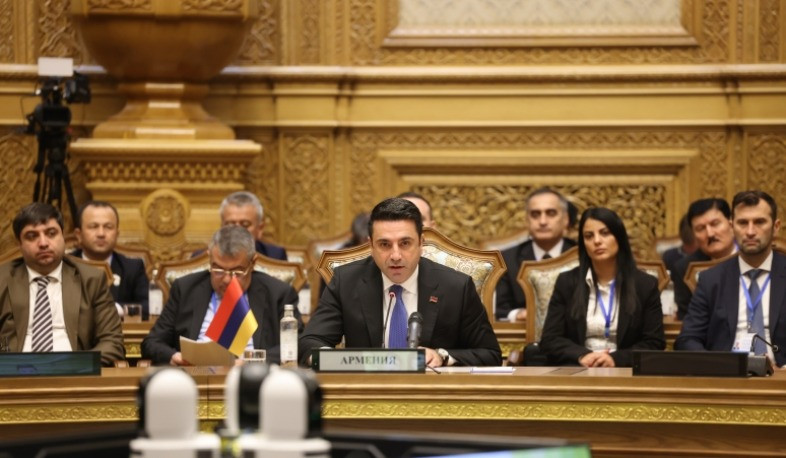 Alen Simonyan’s speech in International Inter-Parliamentary Conference titled 30th Anniversary of Constitution of Republic of Tajikistan