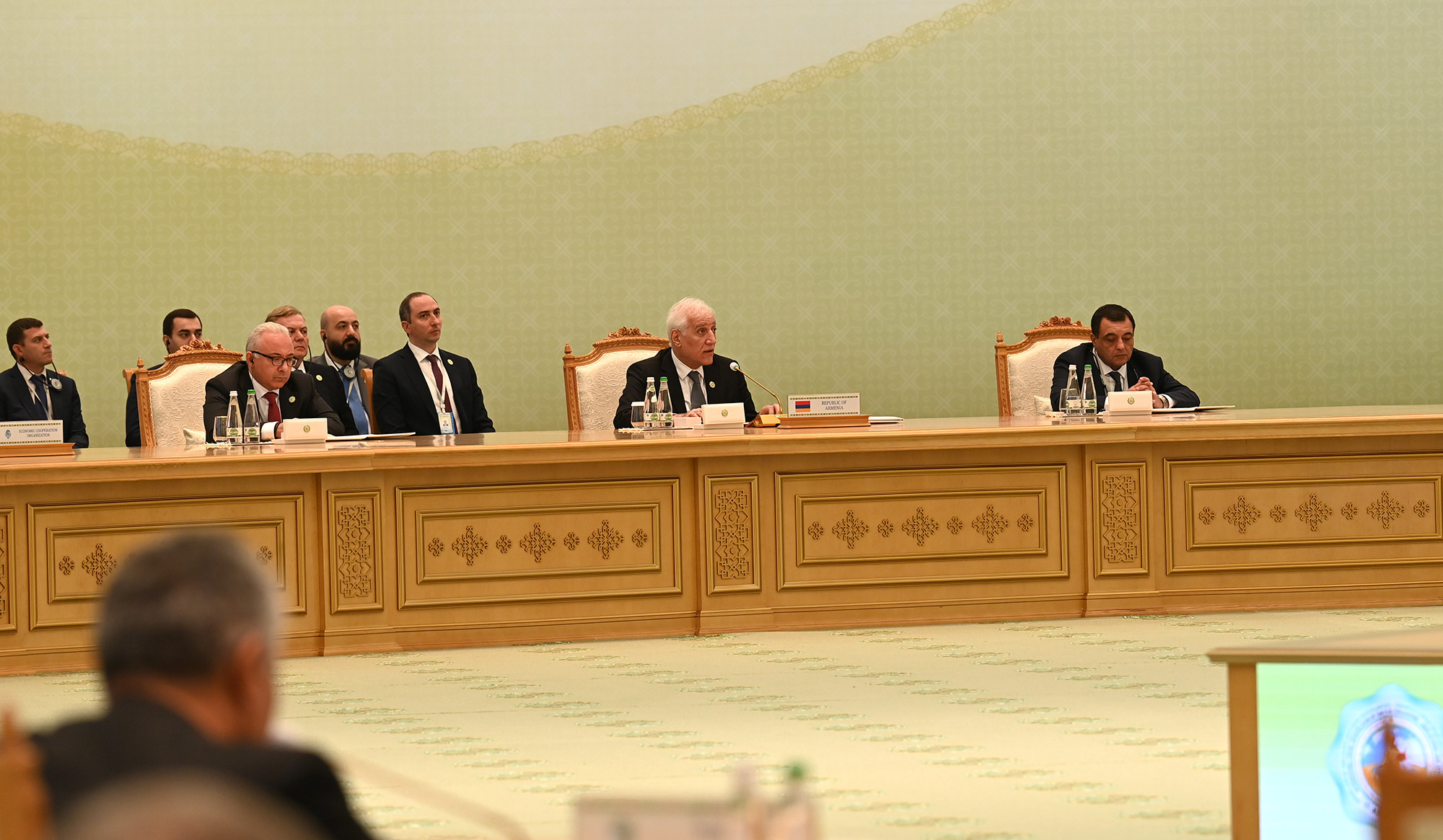 President Vahagn Khachaturyan participated in International Forum in Ashgabat dedicated to 300th anniversary of Magtymguly Fragi