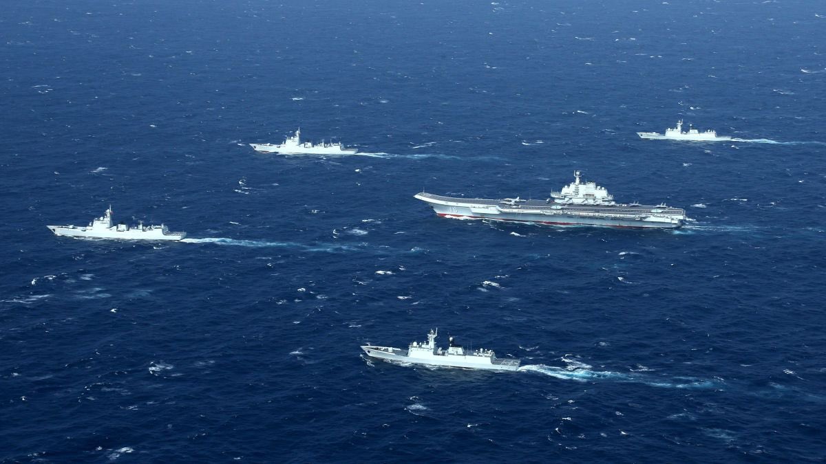 Russian, Chinese warships conduct joint drills in Pacific