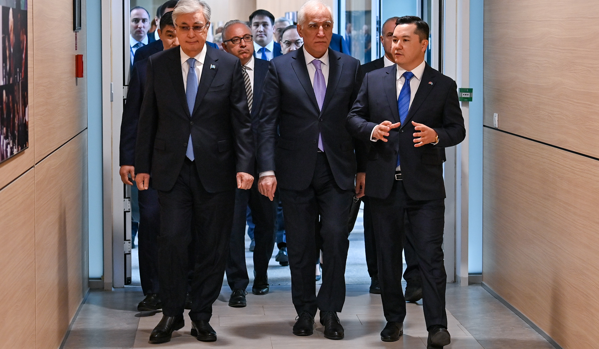 President Vahagn Khachaturyan visits Astana International Financial Center