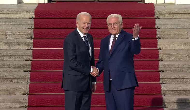 US President Joe Biden arrived in Berlin on a working visit