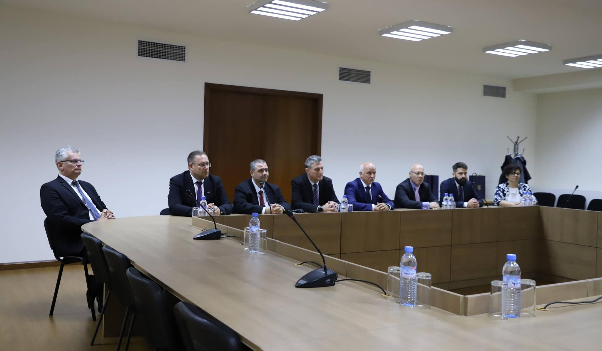 Meeting of Deputy Foreign Minister of Armenia Paruyr Hovhannisyan with delegation of Armenian Autonomy of Hungary