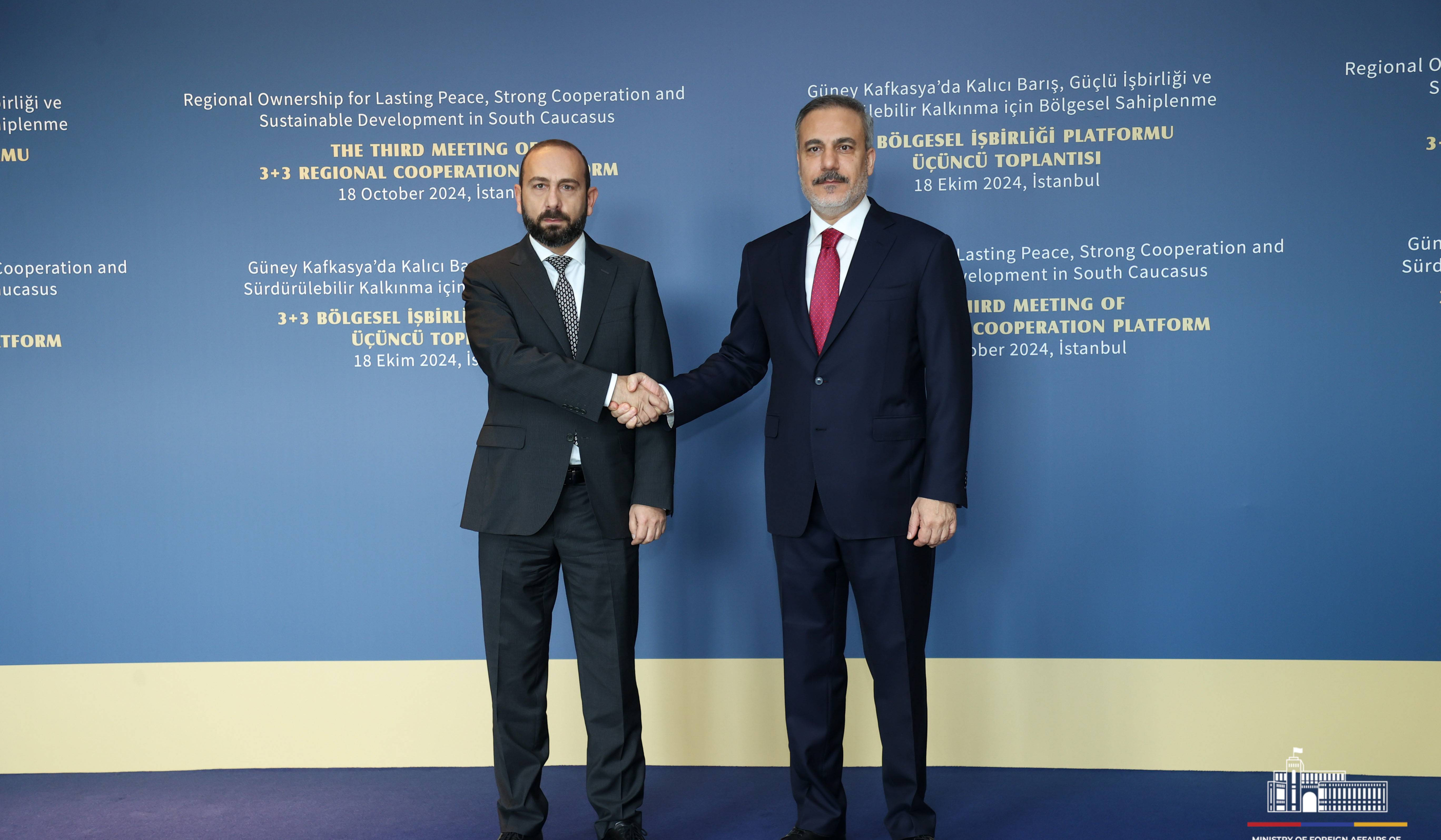 Meeting of the Ministers of Foreign Affairs of Armenia and Türkiye