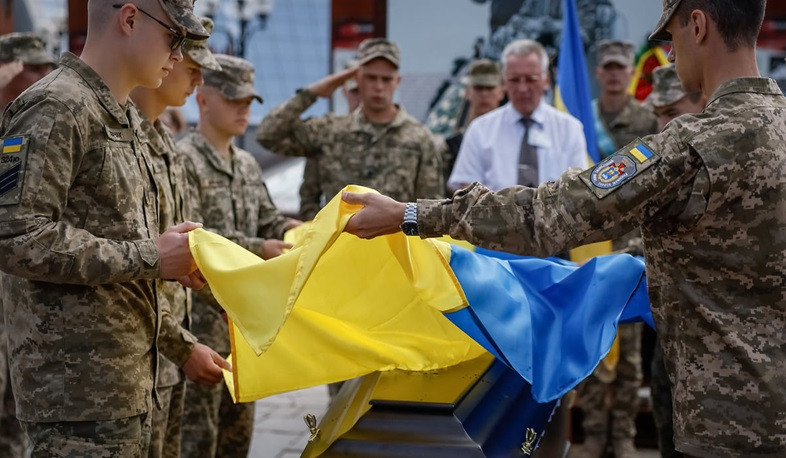 Russia and Ukraine exchanged military remains