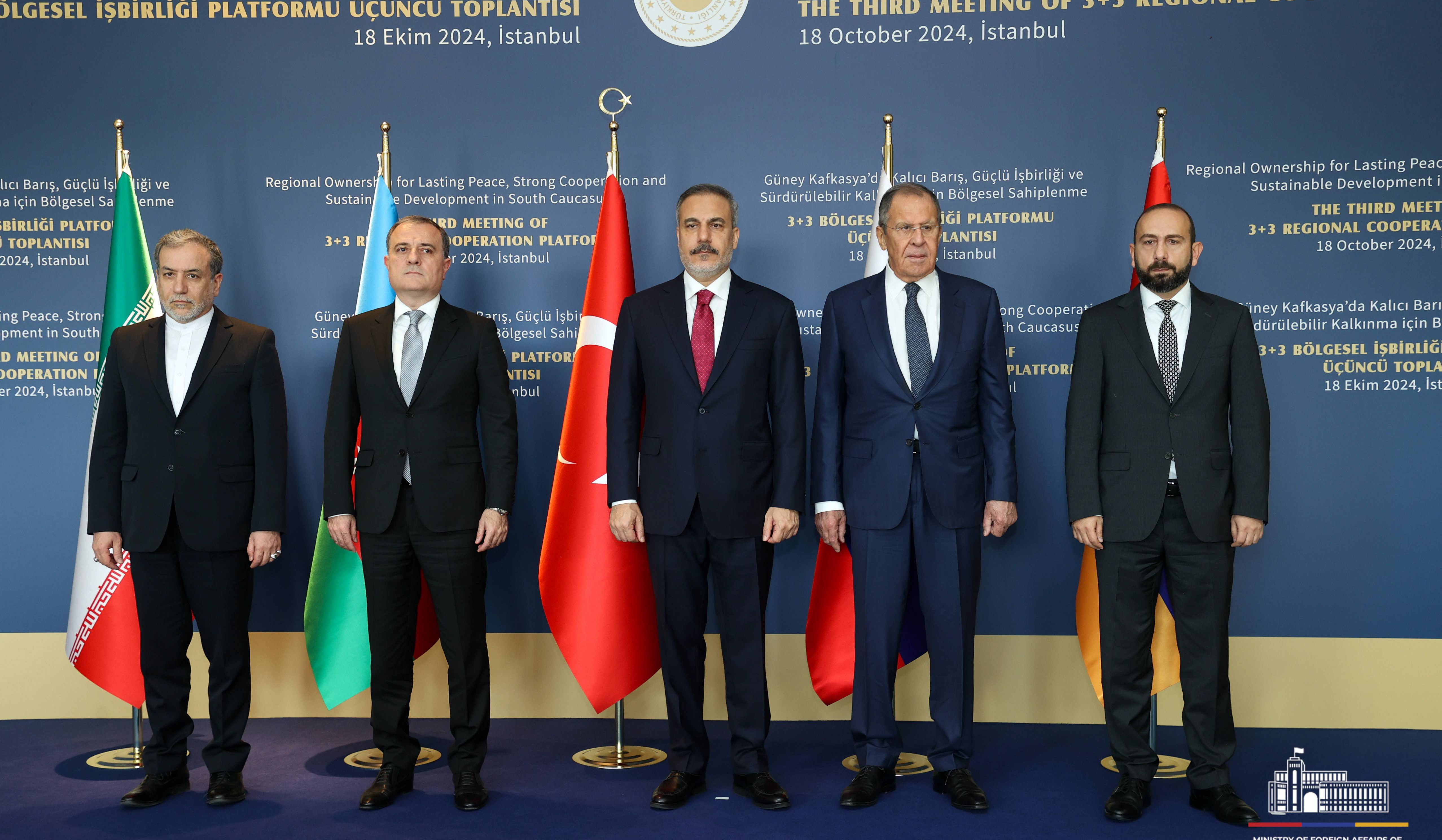 Joint Communique of the third meeting of the ‘3+3’ Regional Cooperation Platform