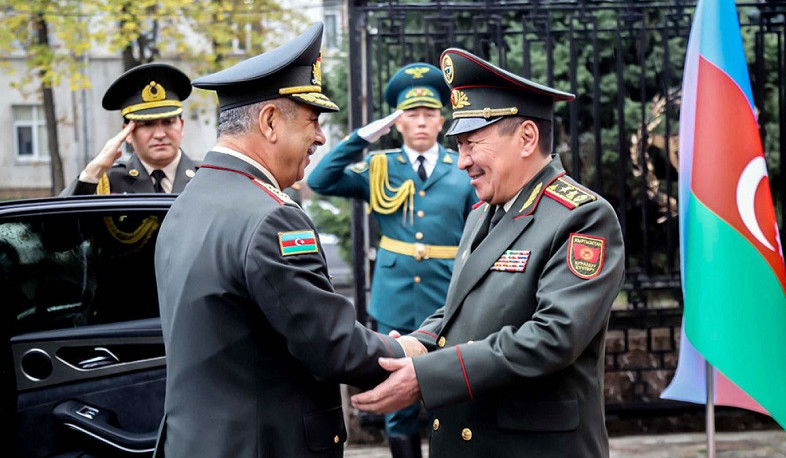 Minister of Defense of Azerbaijan visits Kyrgyzstan