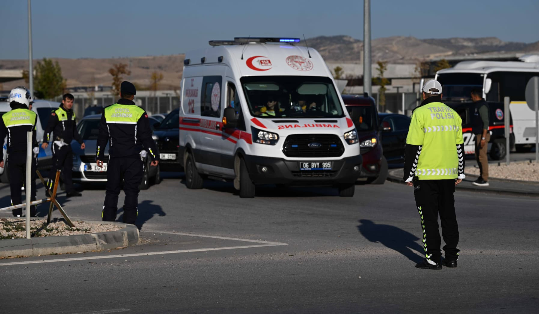 Explosion and gunshots heard as Turkey reports attack on aviation facility