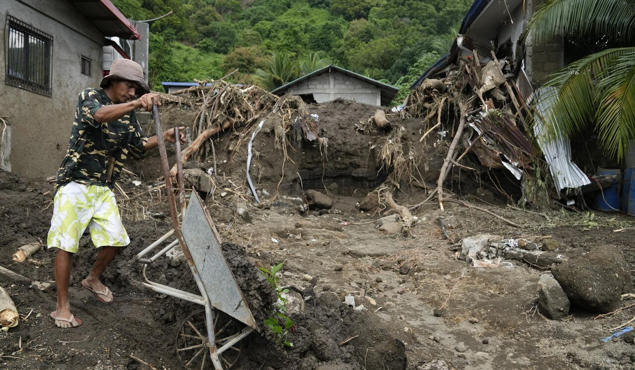 At least 126 dead or missing in massive flooding and landslides in Philippines