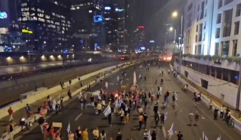 Riots broke out in streets of Tel Aviv following news of Yoav Gallant's dismissal