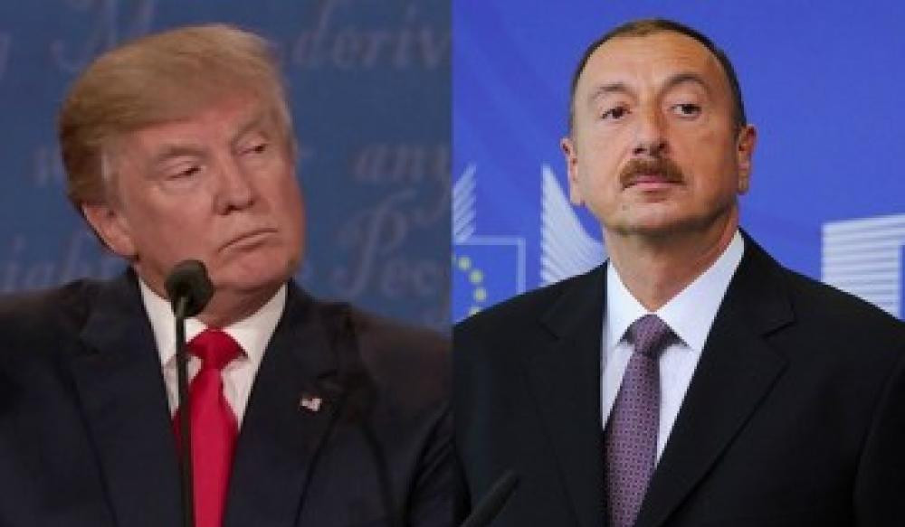 Aliyev sends congratulatory letter to Trump