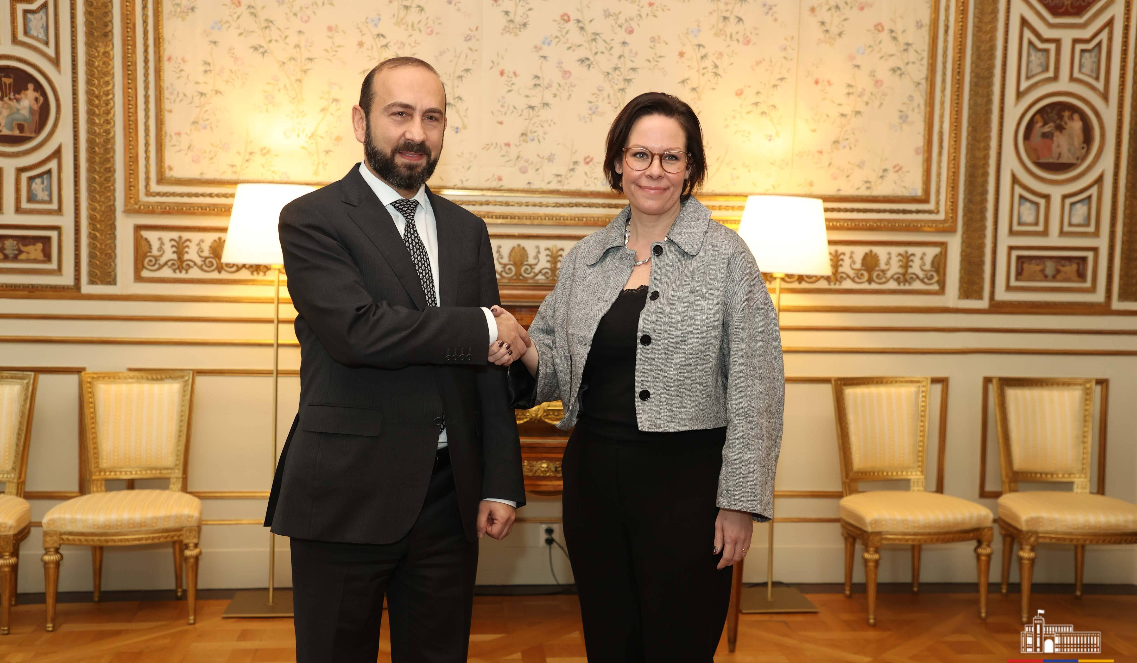 Foreign Ministers of Armenia and Sweden exchanged ideas on issues related to regional security