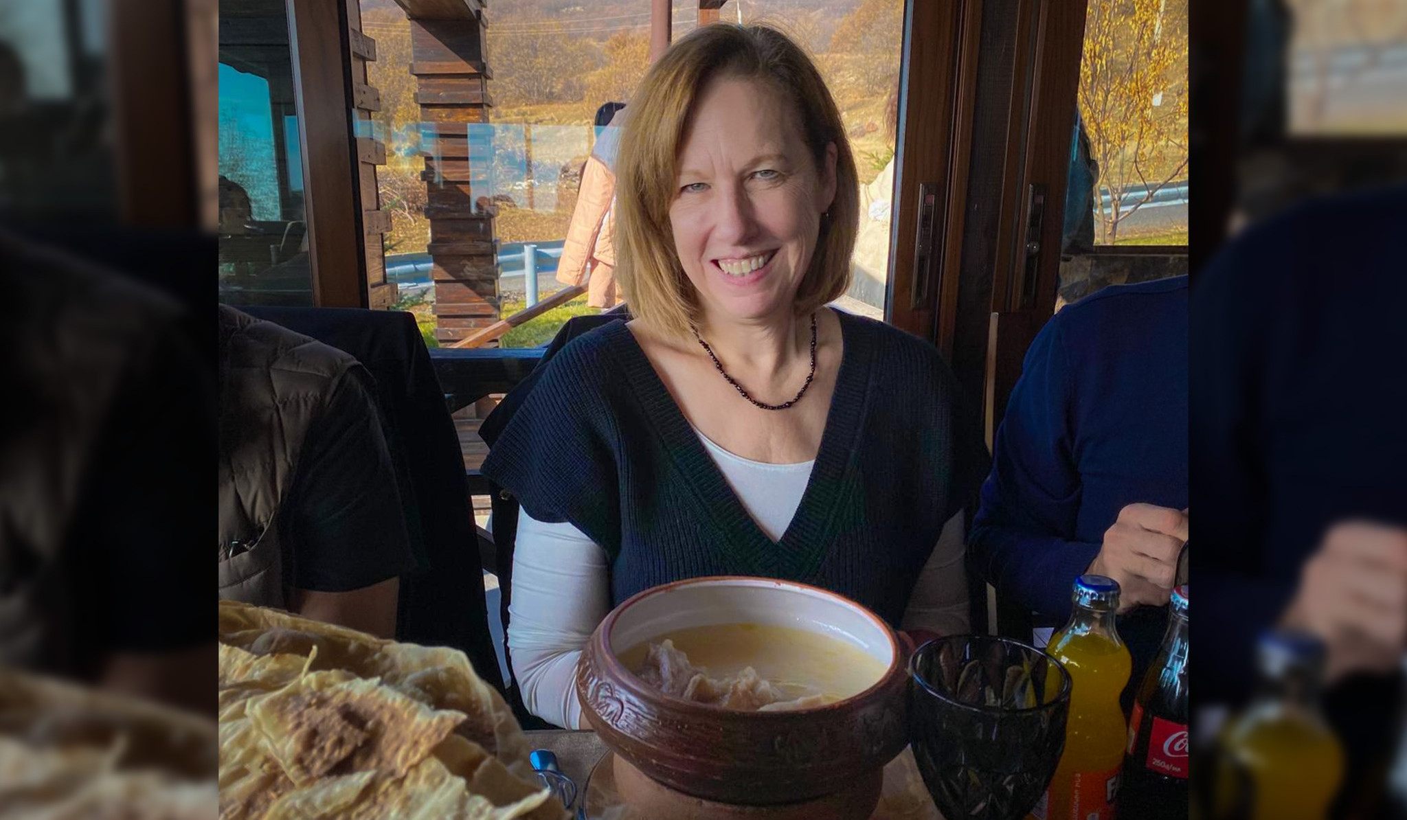 U.S. Ambassador to Armenia tastes local dish ‘Khash’ for the first time