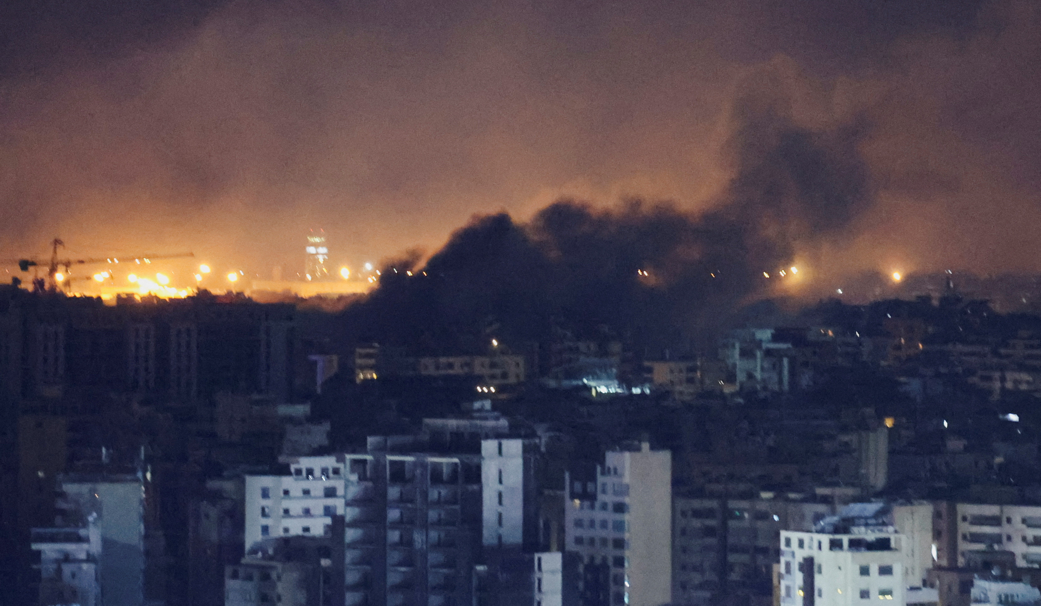 Israel launches multiple strikes on Lebanon Friday