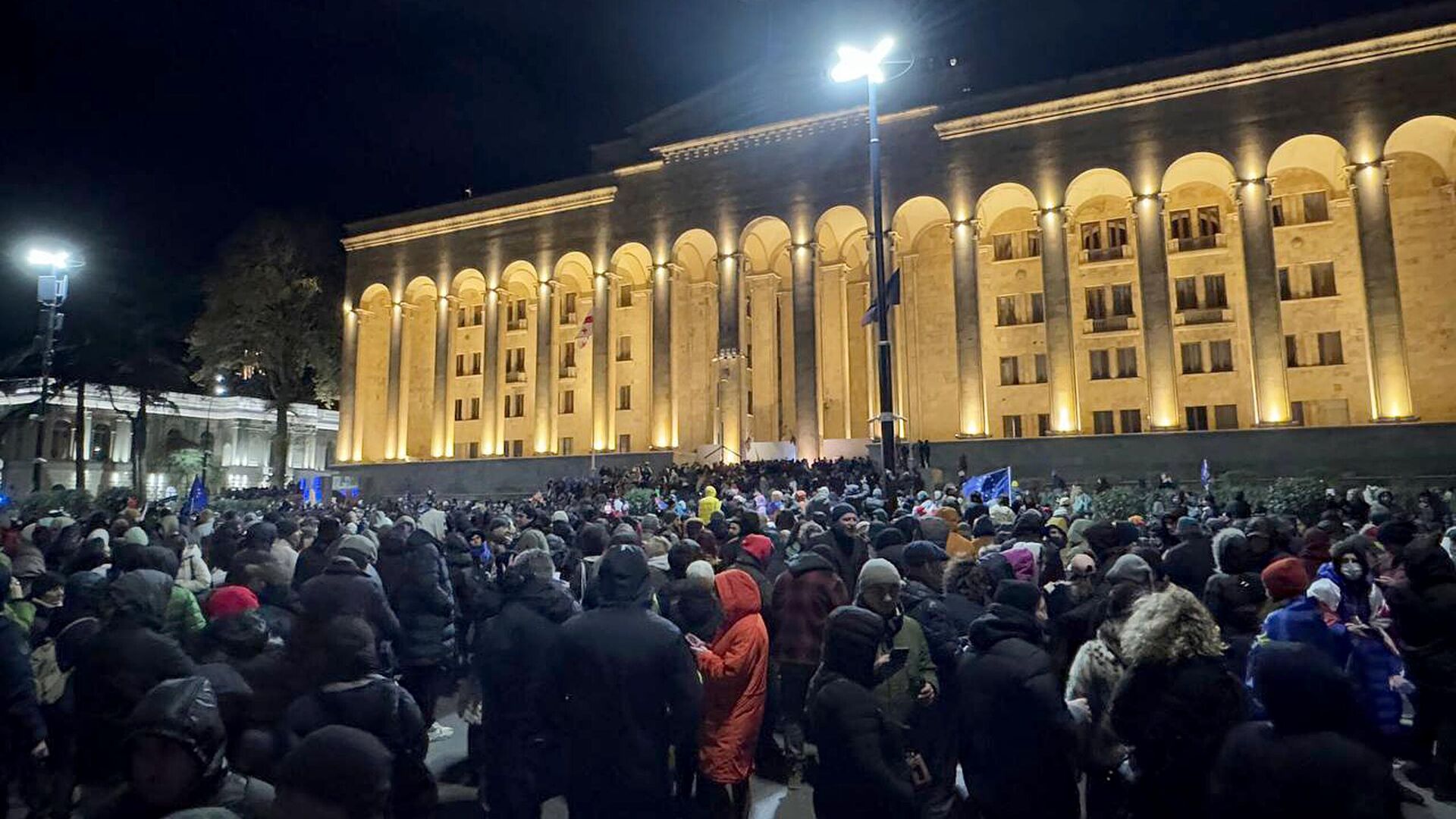 Protest actions resumed in several cities of Georgia