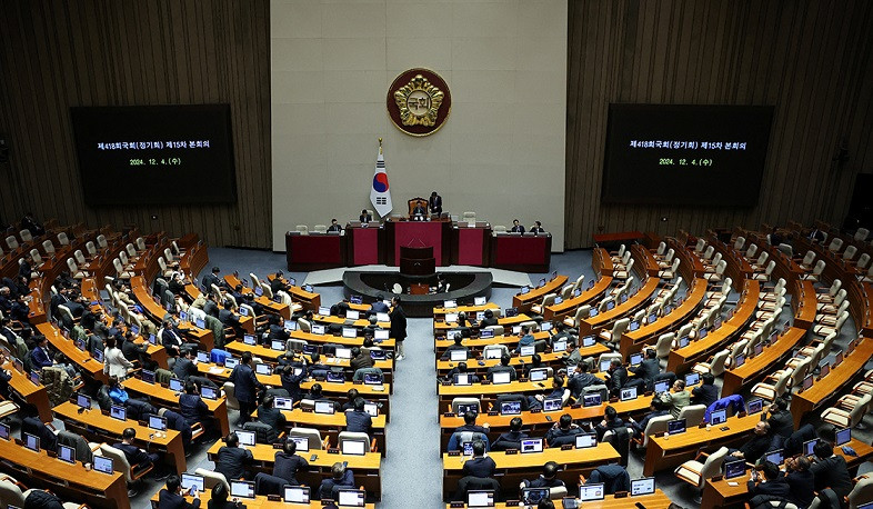 Most South Korean ruling party lawmakers decided to boycott vote on President's impeachment