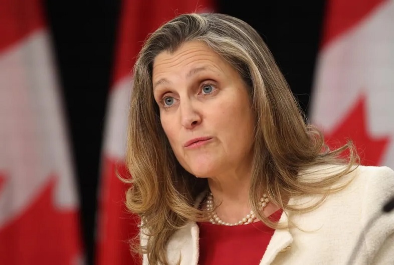 Canada’s Deputy Prime Minister resigned