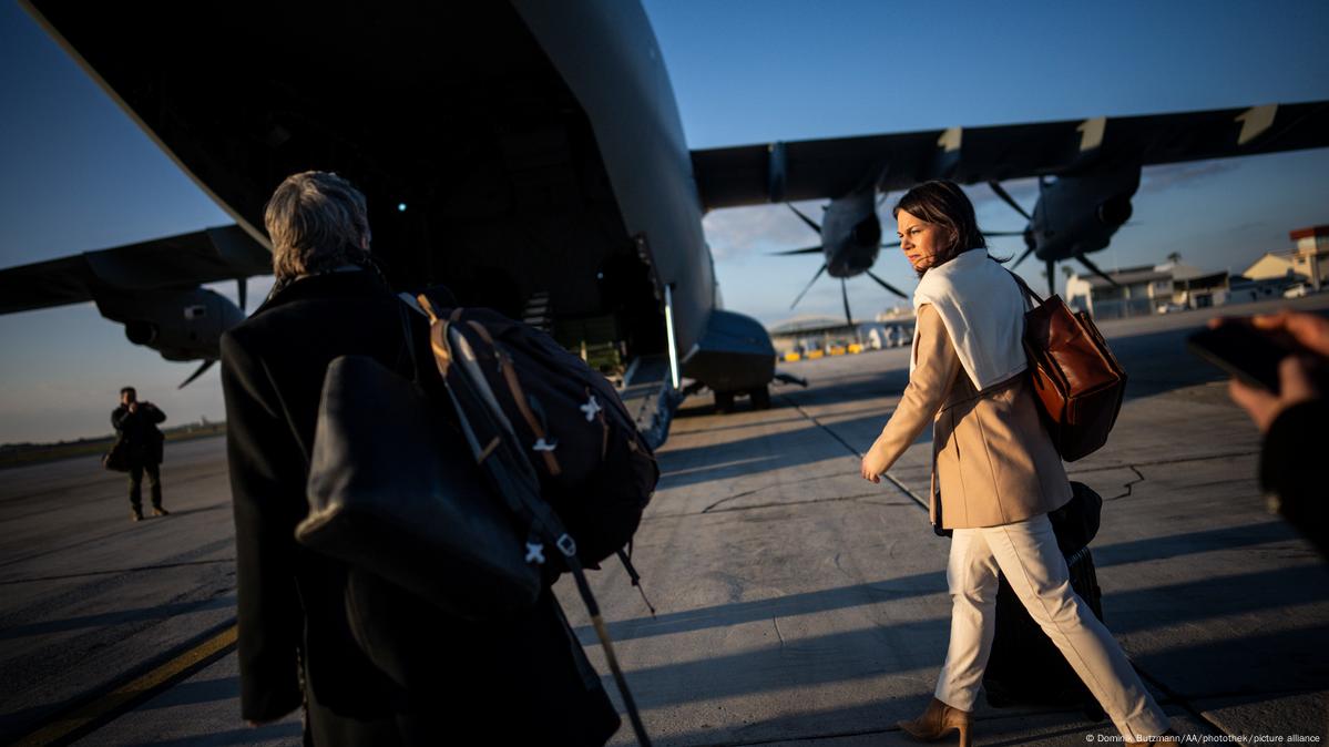 German and French foreign ministers in Syria