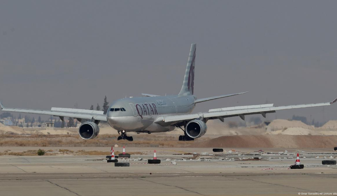 Qatar Airways-ի ինքնաթիռը 13 տարվա մեջ առաջին անգամ վայրէջք է կատարել Դամասկոսի օդանավակայանում