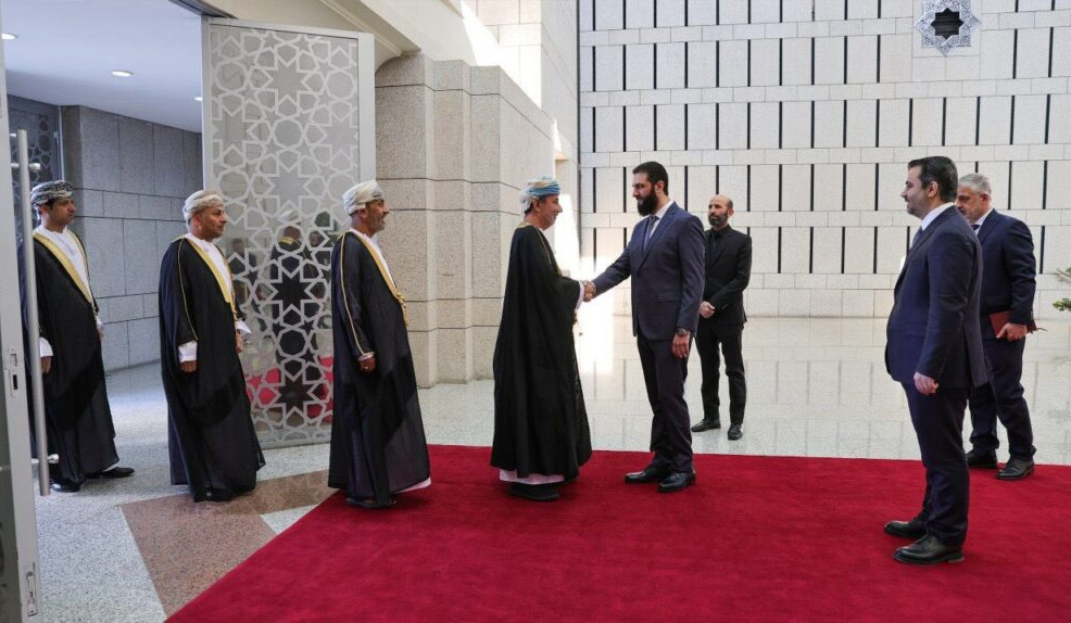 Syrian leader receives envoy of Sultan of Oman