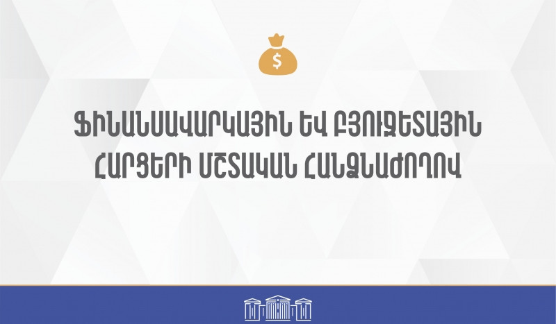 Ֆինանսավարկային և բյուջետային հարցերի հանձնաժողովում քննարկվել է 2024 թ. պետական բյուջեի ինն ամիսների կատարման տեղեկանքը