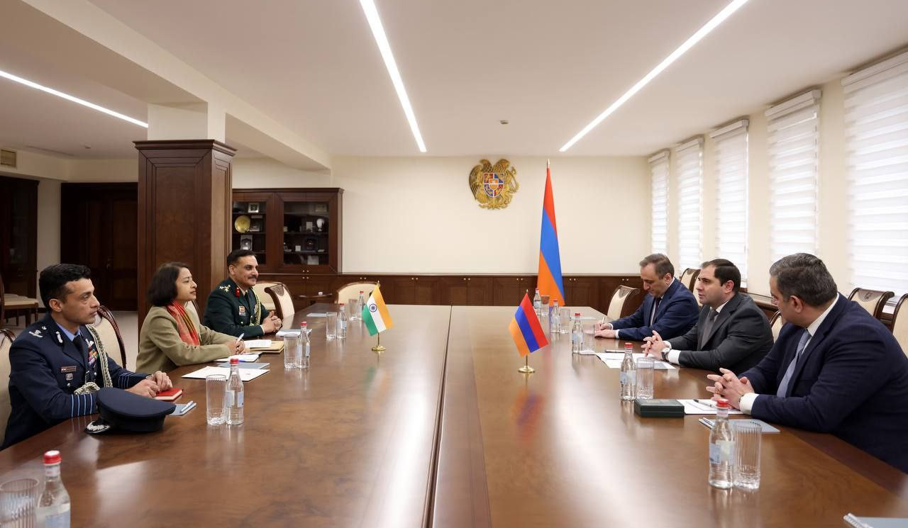 Քննարկվել են Հայաստանի և Հնդկաստանի միջև պաշտպանության բնագավառում համագործակցությանը վերաբերող հարցեր