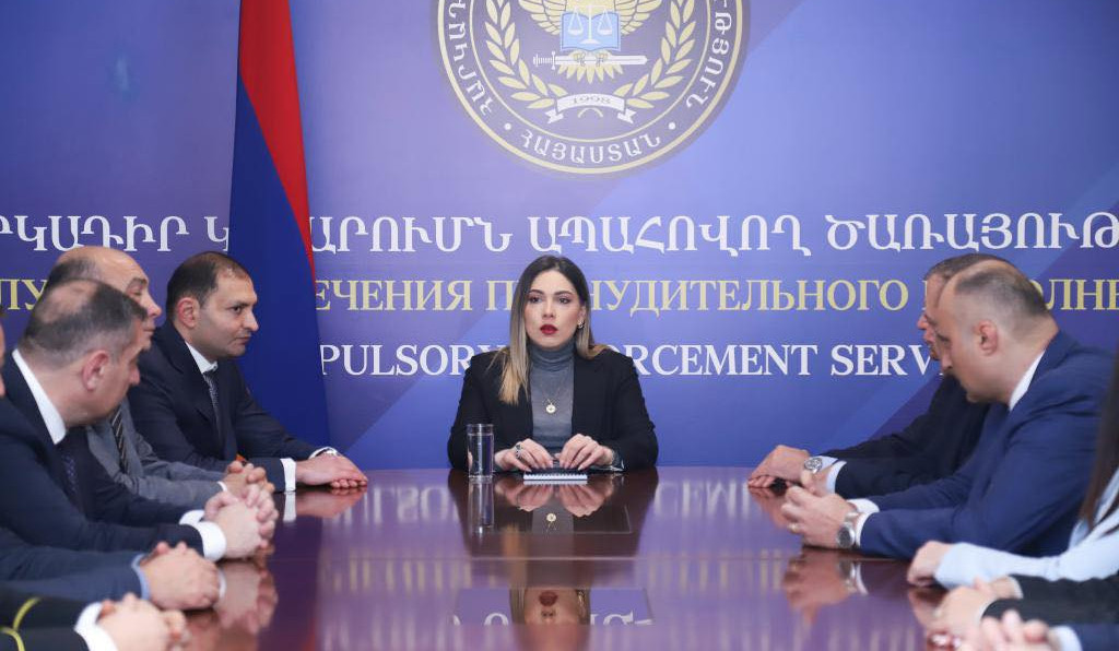 Արդարադատության նախարարը ներկայացրել է Հարկադիր կատարումն ապահովող ծառայության նոր պետին