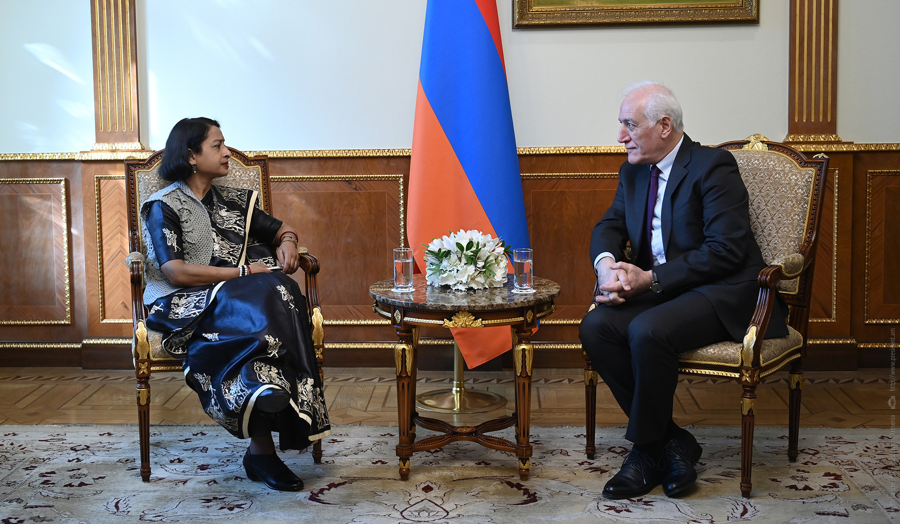 Cooperation with India is one of priorities of Armenia's foreign policy: Khachaturyan to Ambassador Sinha