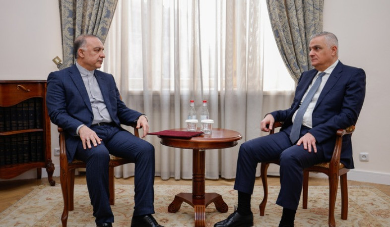 Mher Grigoryan and Ambassador Sobhani discussed agenda issues of Armenia-Iran relations