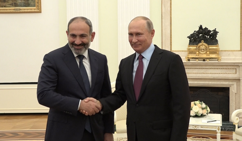 Pashinyan to meet with Putin on December 27